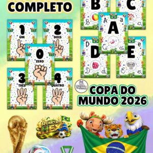 Kit Sala Copa do Mundo 2026