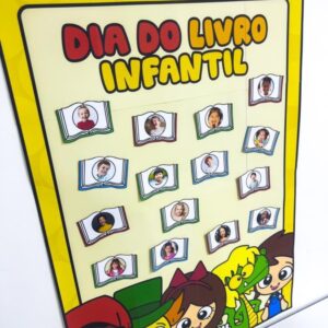 Cartaz Colaborativo Dia do Livro Infantil Sítio do Picapau Amarelo