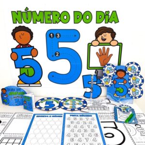 Kit Número 5 – Número do Dia