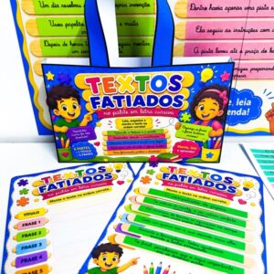 Textos Fatiados no Palito – Letra Cursiva