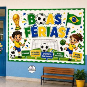 PAINEL BOAS FÉRIAS – TEMA BRASIL