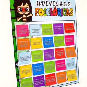 CARTAZ ADIVINHAS FOLCLÓRICAS