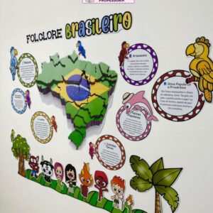 Painel Tema Folclore Brasileiro