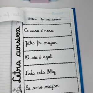 LETRA CURSIVA – LEITURA E CALIGRAFIA