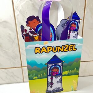 SACOLA DE HISTÓRIA RAPUNZEL