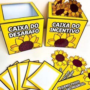 Caixas Setembro Amarelo