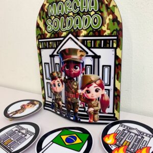 LUVA MUSICAL MARCHA SOLDADO