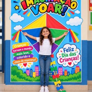 PAINEL DIA DAS CRIANÇAS – DEIXE A IMAGINAÇÃO VOAR