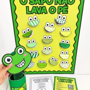Kit O Sapo Não Lava o Pé