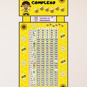 Silabário das sílabas complexas
