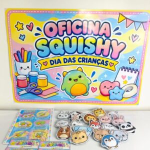 Oficina Squishy DIA DAS CRIANÇAS!