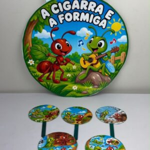 Sacola de Histórias  A Cigarra e a Formiga