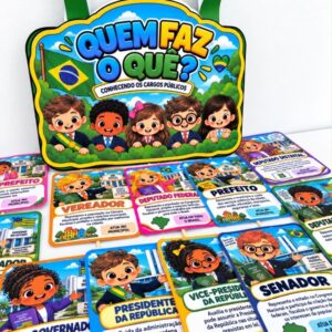 QUEM FAZ O QUÊ? – CIDADANIA NA ESCOLA