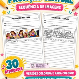 PRODUÇÃO TEXTUAL — SEQUÊNCIA DE IMAGENS