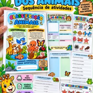CLASSIFICAÇÃO DOS ANIMAIS