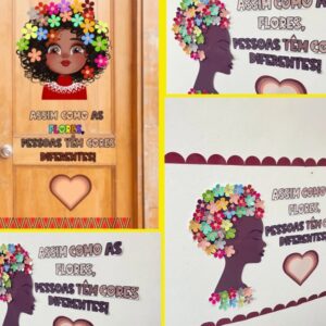Kit Painéis — As pessoas têm cores diferentes!