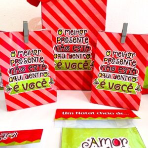 KIT LEMBRANCINHAS DE NATAL
